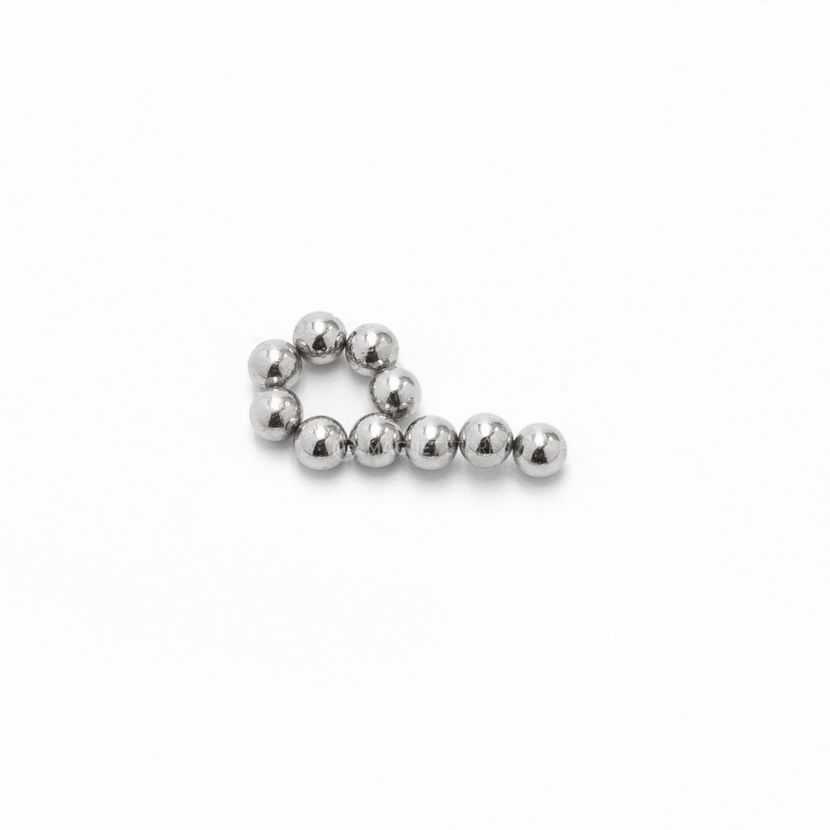 3mm N38 Ni Neodymium Ball Magnets (Pack of 10)