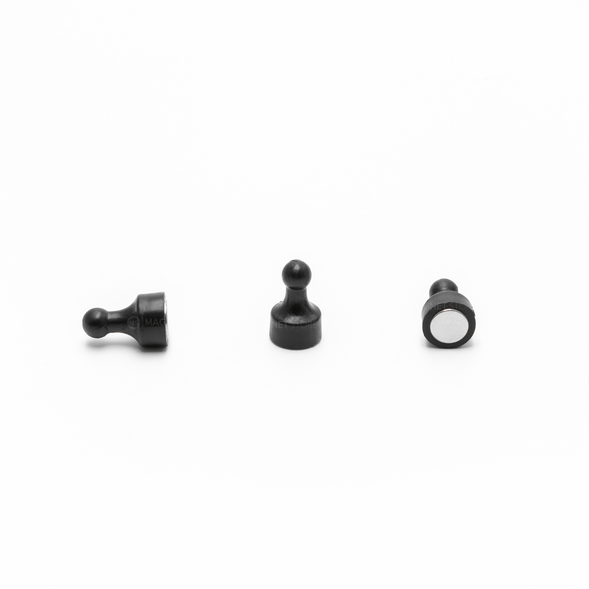 Black Magnetic Pushpin (Pack of 8)