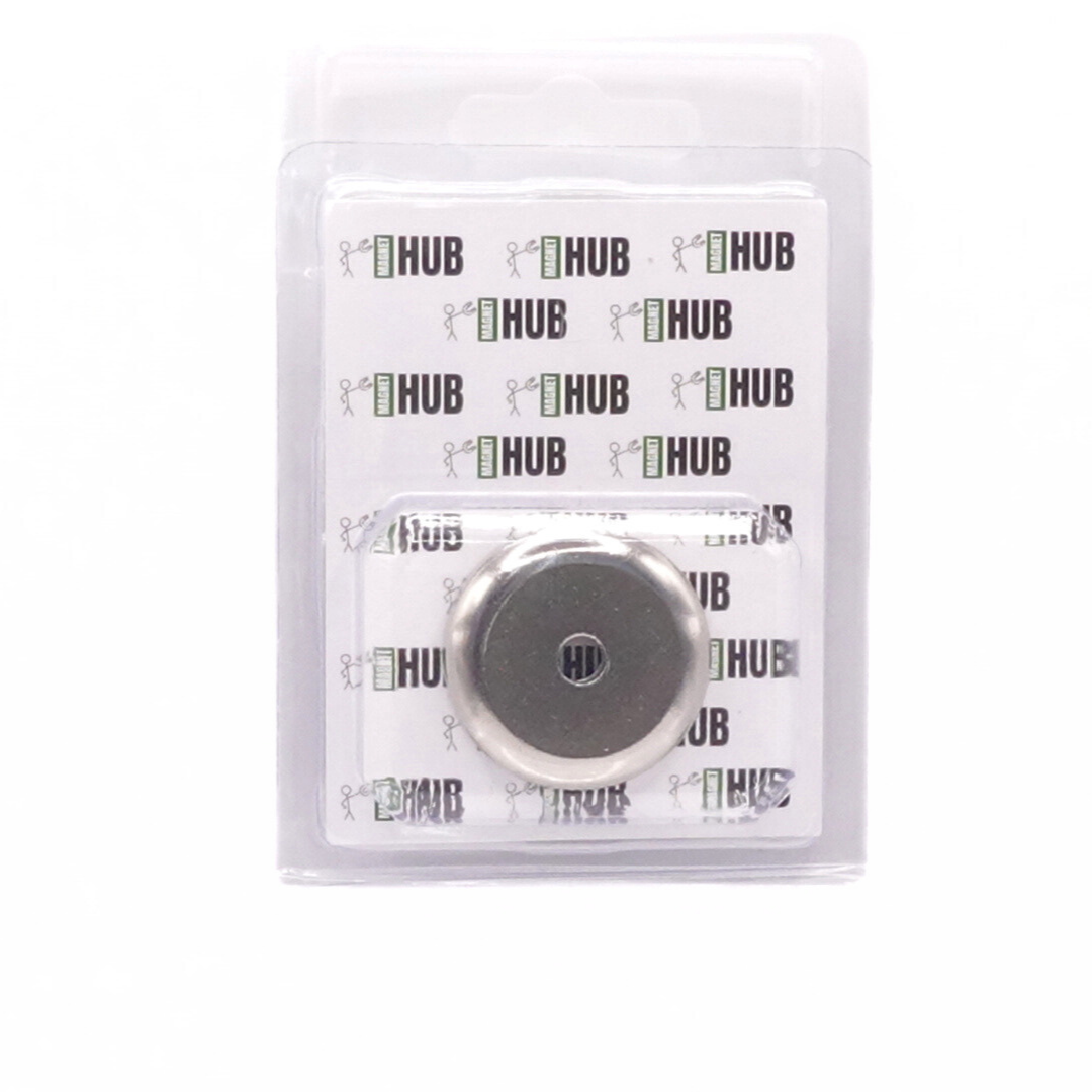 36mm Countersunk Neodymium Pot Magnet N35 Ni