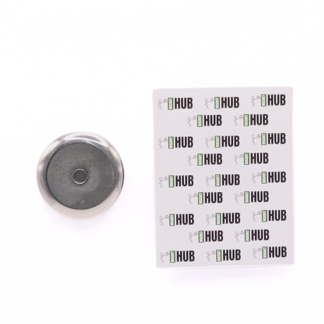 42mm Countersunk Neodymium Pot Magnet N35 Ni