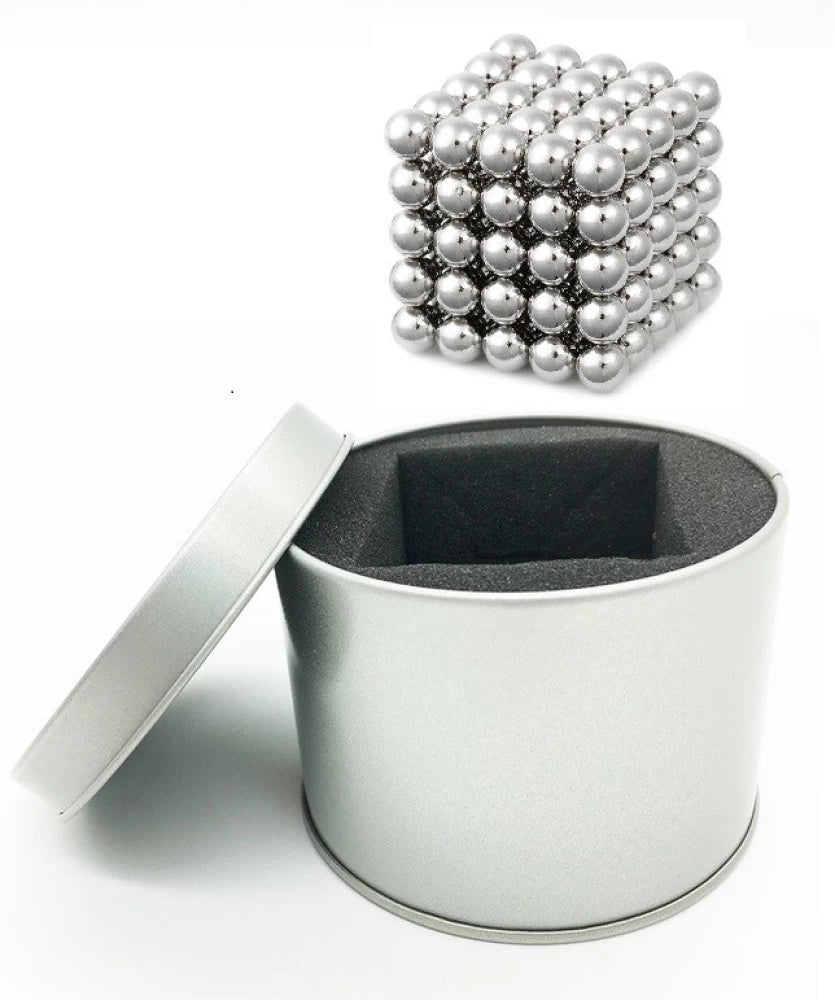 216 Silver pcs Bucky Balls in Metal Casing