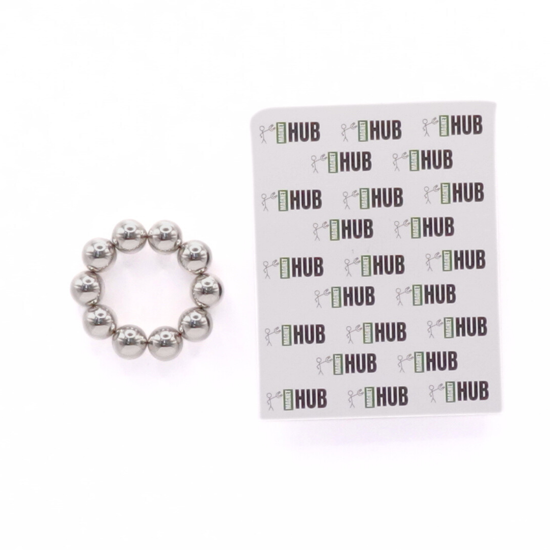 10mm N42 Ni Neodymium Ball Magnets (Pack of 10)
