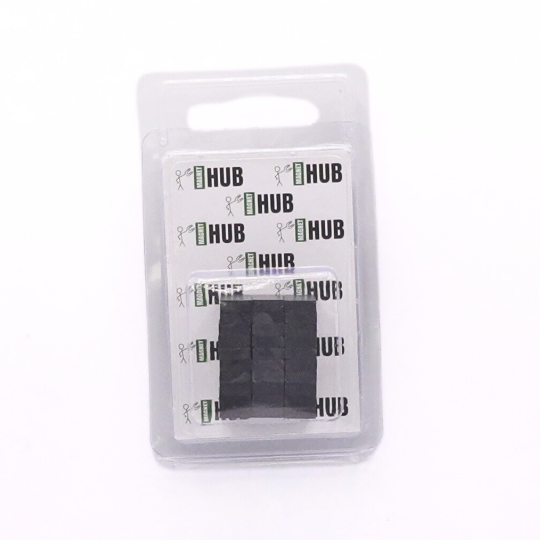 13x8x3mm Y30 BH Uncoated Ferrite Block Magnets (Pack of 30)