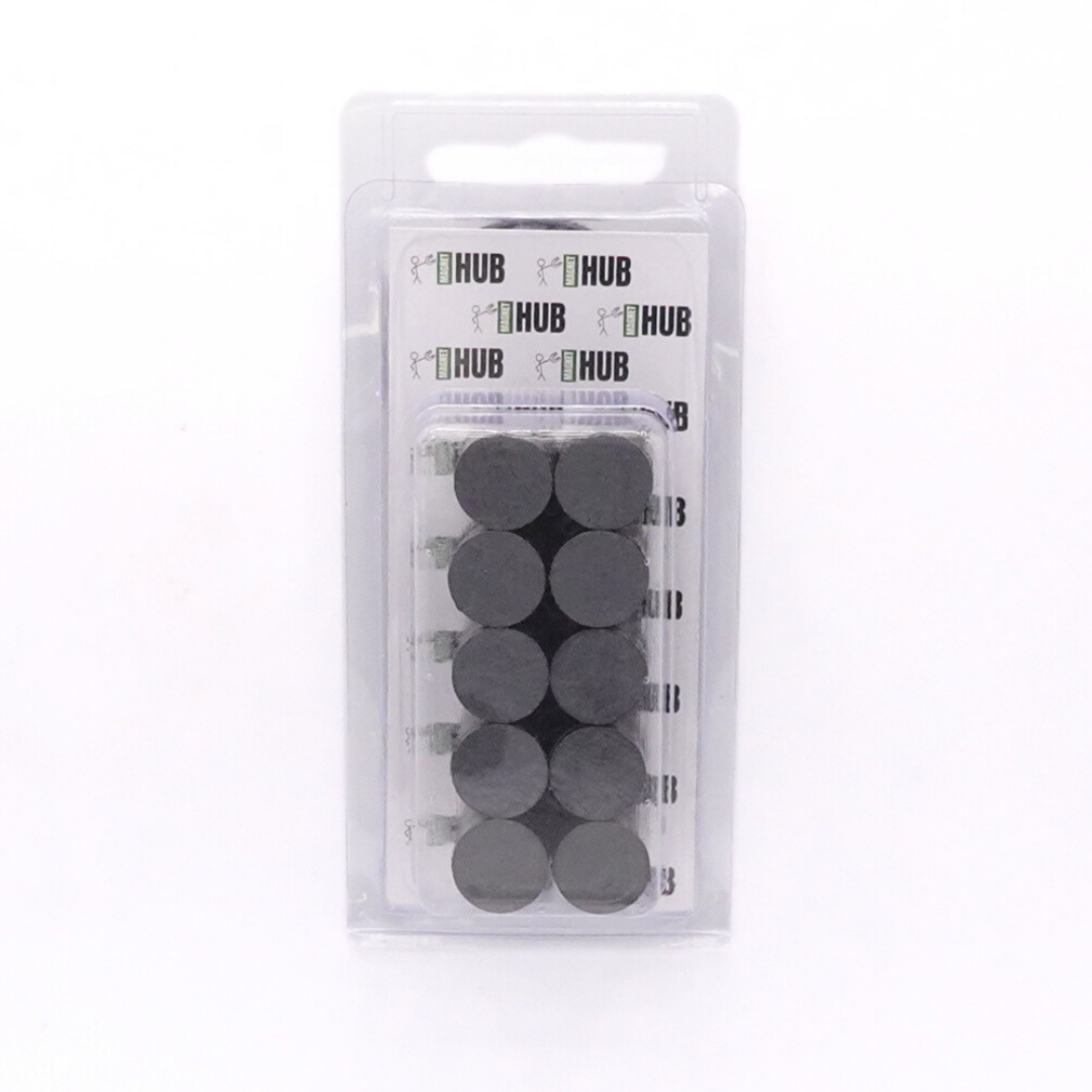 16x3mm Y30BH Uncoated Ferrite Disc Magnets (Pack of 100)