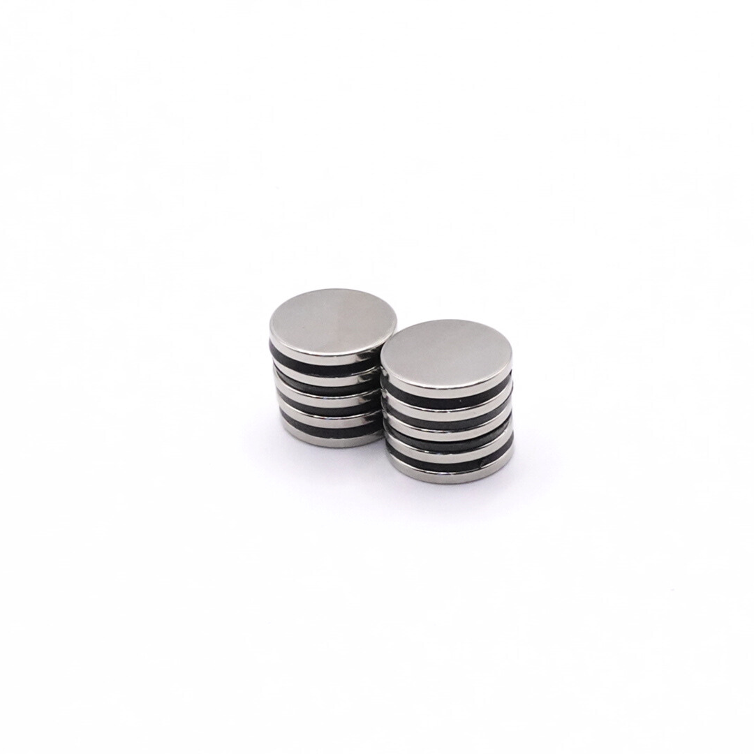 18x2mm N38 Ni Neodymium Discs Magnets (Pack of 10)