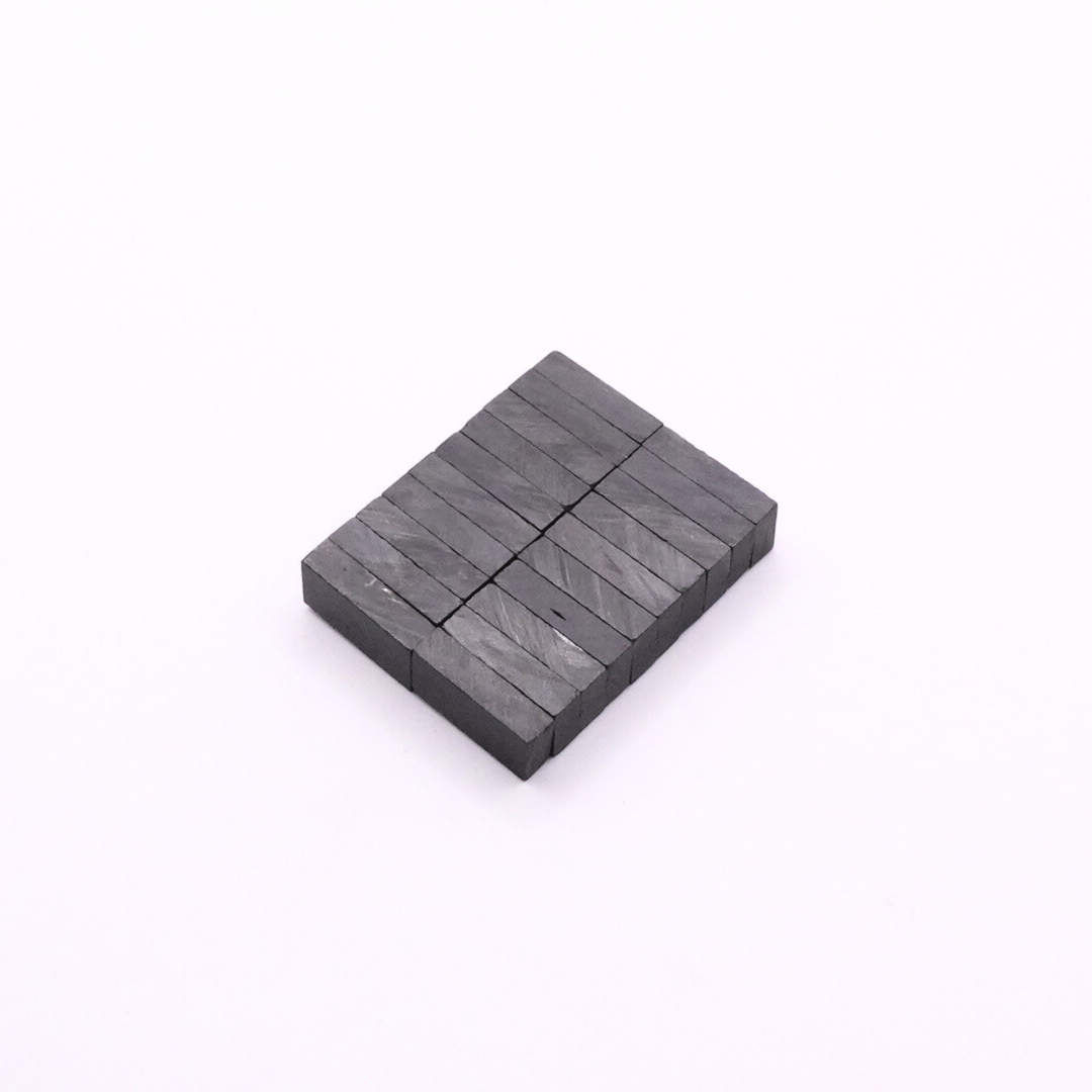 20x10x5mm Y30 BH Uncoated Ferrite Block Magnets (Pack of 20)