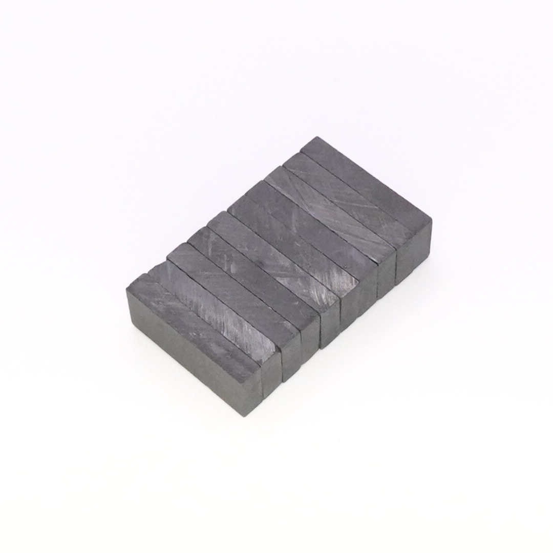 30x12x5mm Y30 BH Uncoated Ferrite Block Magnets (Pack of 10)