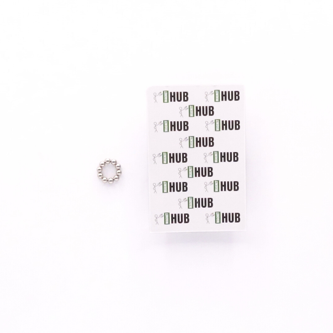 3mm N38 Ni Neodymium Ball Magnets (Pack of 10)