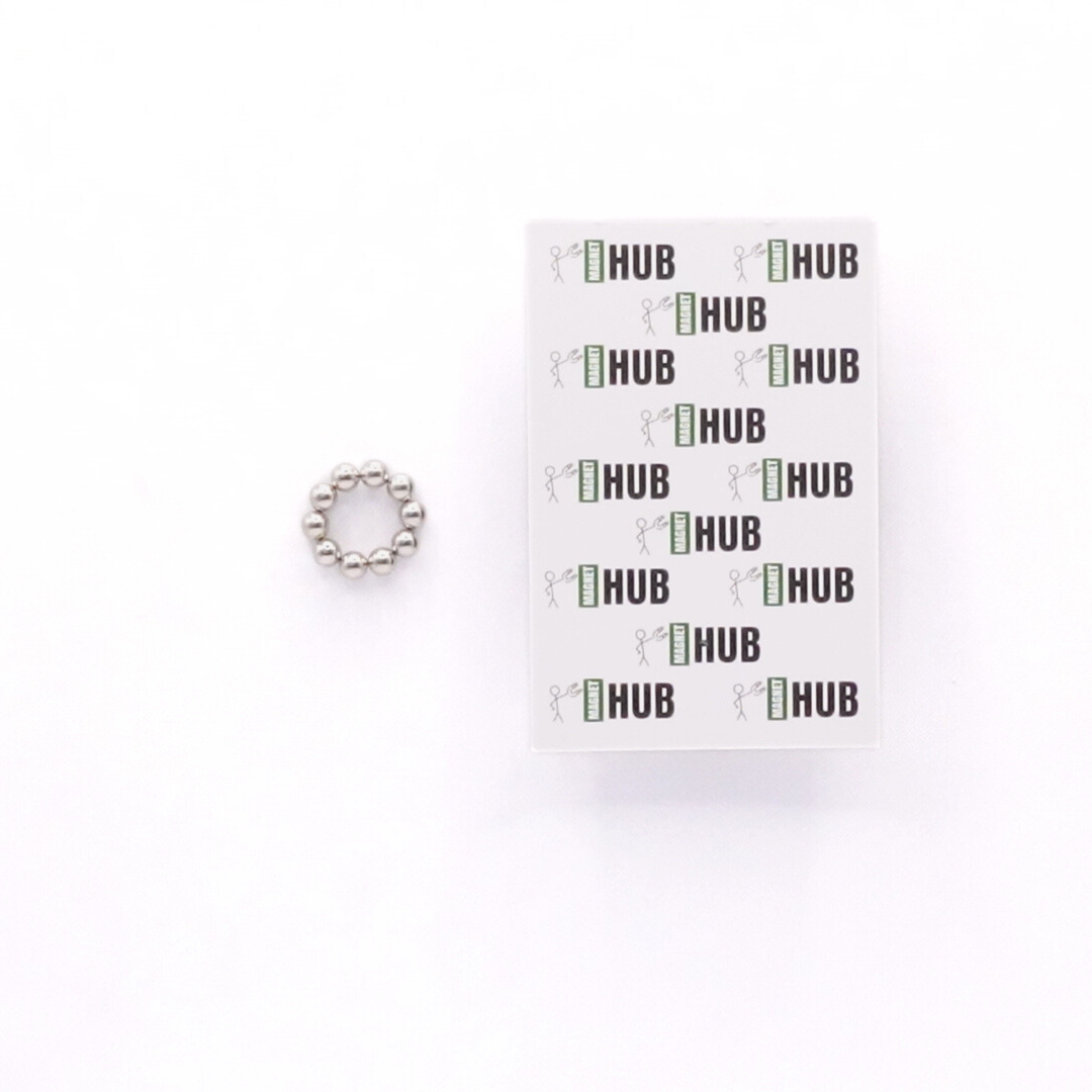 4mm N38 Ni Neodymium Ball Magnets (Pack of 10)