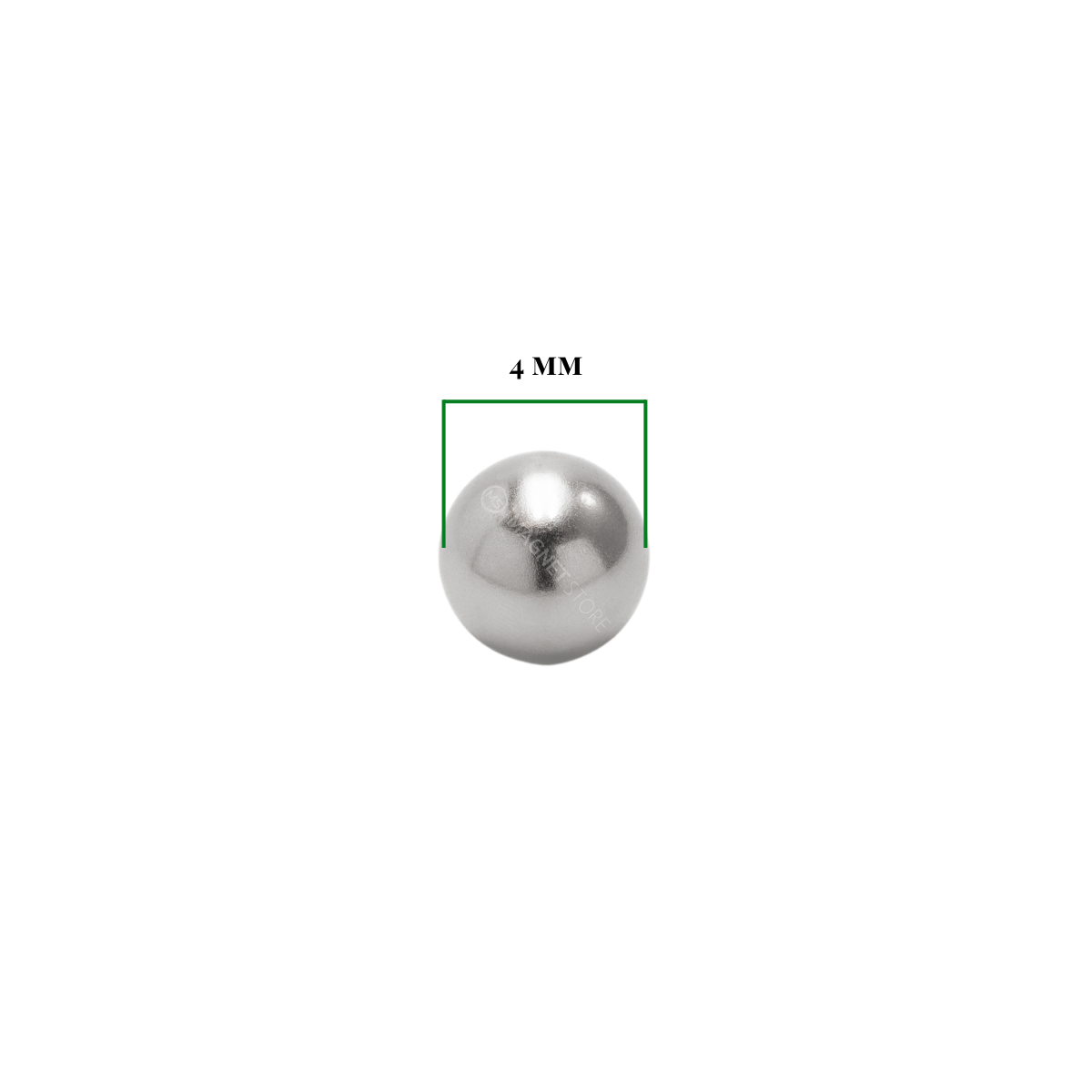 4mm N38 Ni Neodymium Ball Magnets (Pack of 10)