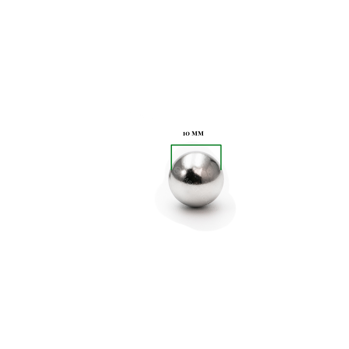 10mm N42 Ni Neodymium Ball Magnets (Pack of 10)