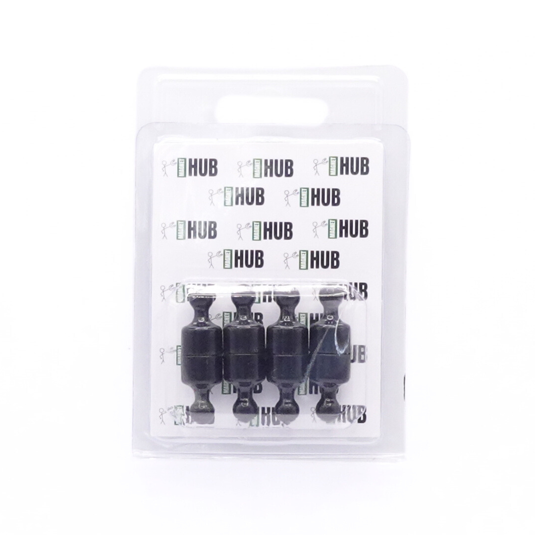 Black Magnetic Pushpin (Pack of 8)