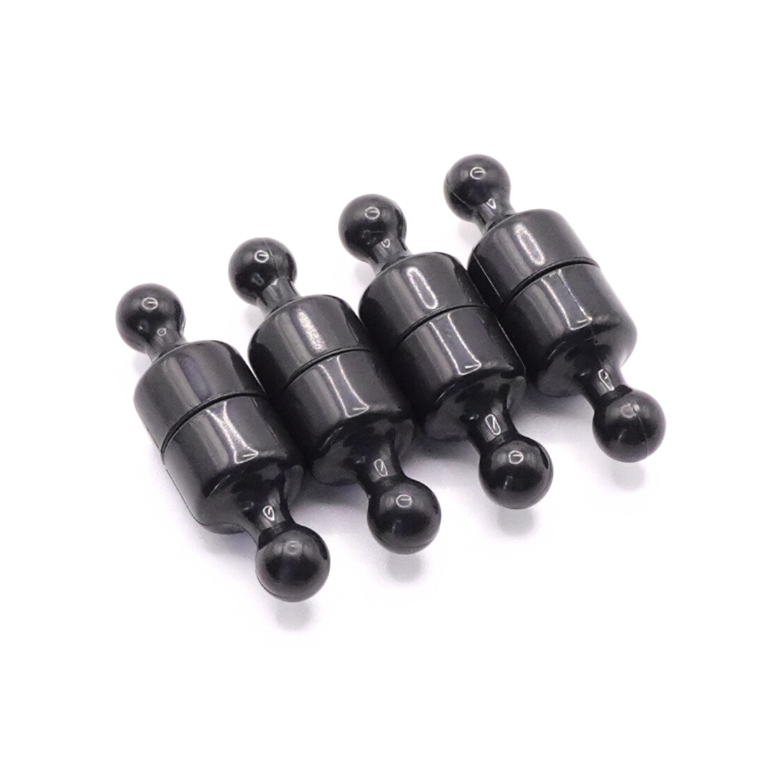 Black Magnetic Pushpin (Pack of 8)