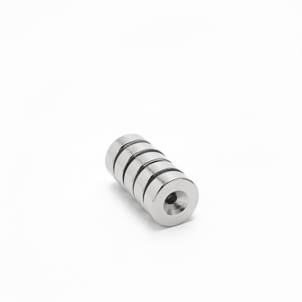 Od15xD10/D5x5mm Ni N38 Neodymium Countersunk magnets (Pack of 20)