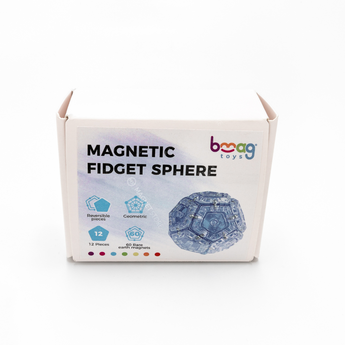 Pentagons Magnetic Fidget Sphere