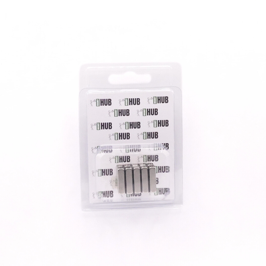 20x10x5mm N38 Ni Neodymium Block Magnets (Pack of 10)
