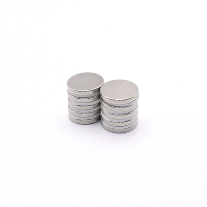 20x3mm N38 Ni Neodymium Discs Magnets (Pack of 20)