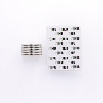 20x3mm N38 Ni Neodymium Discs Magnets (Pack of 20)