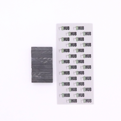 30x12x5mm Y30 BH Uncoated Ferrite Block Magnets (Pack of 10)