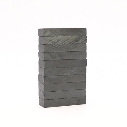 30x12x5mm Y30 BH Uncoated Ferrite Block Magnets (Pack of 10)