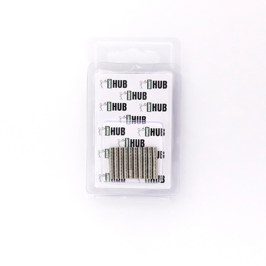 3x2mm N38 Ni Neodymium Discs Magnets (Pack of 100)