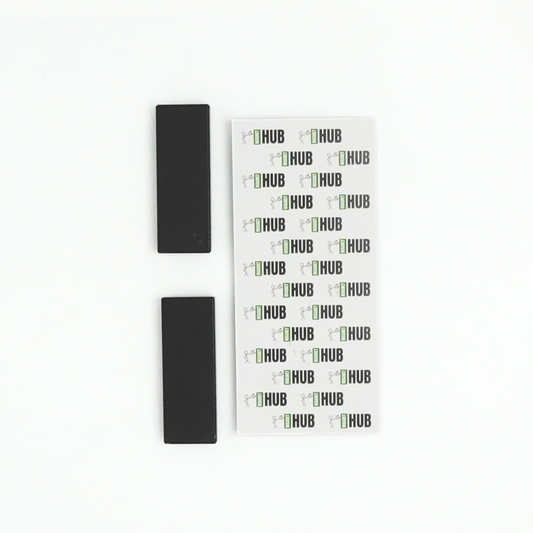 55x20x6mm N38 NiCu+BE Neodymium Block Magnets (Pack of 2)