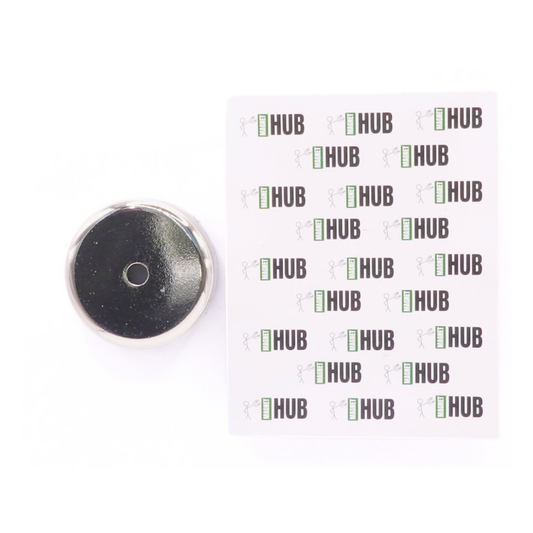 60mm Countersunk Neodymium Pot Magnet N35 Ni