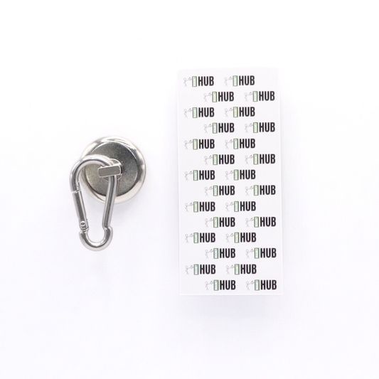 NL36 N35 Neodymium Pot Magnet with Carabiner-Rotation