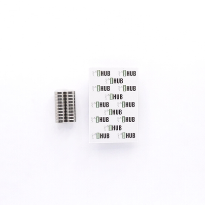 Od10xD6.5/D4x3mm Ni N38 Neodymium Countersunk magnets (Pack of 20)